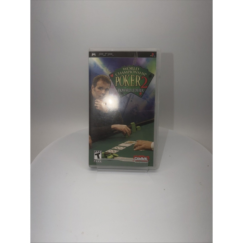 World Championship Poker 2 CIB W/ Manual - PSP